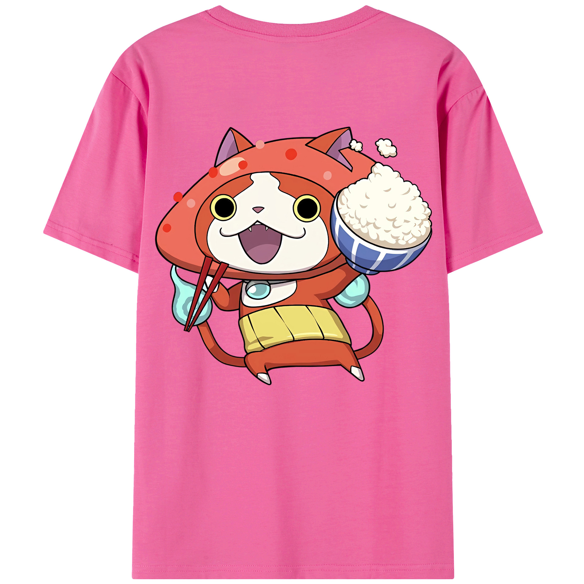 （画像用） 妖怪ウォッチ Yo-kai Watch レディース半袖Tシャツ(バックプリント)